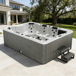 Lit de spa rectangulaire Endlesslyswim modèle M-3524, acrylique de haute qualité, durable, écologique, jets de massage aquatiques haute efficacité, <span class=keywords><strong>piscine</strong></span> - Product Image 4