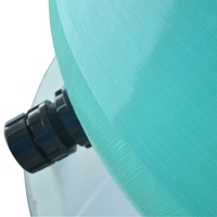 Filtres à sable à installation supérieure série ST, unité combinée pompe et filtre en fibre de verre pour systèmes de circulation de piscine.