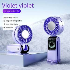 Ventilateur turbo portable portable 3600mAh avec ventilateur personnel rechargeable à refroidissement par <span class=keywords><strong>glace</strong></span> - Product Image 4