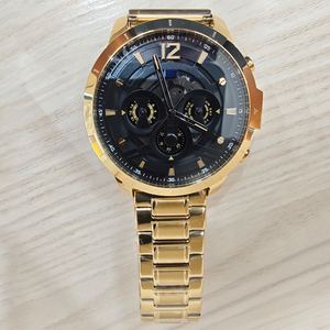 Reloj de Pulsera Inteligente de Alta Calidad para Hombre, Cronógrafo con Esfera Grande, Dorado, Marca Tommys <span class=keywords><strong>Hilfiger</strong></span>, de Acero Inoxidable, Venta al Por Mayor de Fábrica - Product Image 2