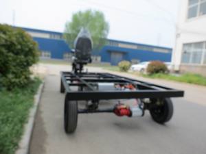 米国向けのEEC認証取得済み、4人乗り<span class=keywords><strong>3</strong></span>輪電動低速旧式車（大人用、ソーラー充電対応） - Product Image 3