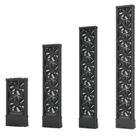 Ventilateur vertical à lévitation magnétique pour fenêtres coulissantes, 98 CFM, circulation d'air, sans perçage, télescopique, système de ventilation à faible bruit
