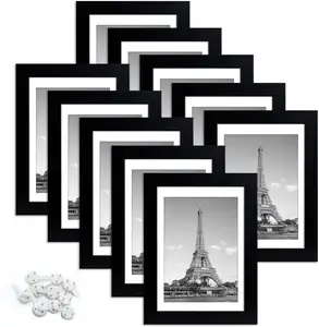 Customized Cheap Wholesale Display Black Picture Photo Frame Painting And Wall Decor Paintings Art