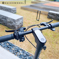 Trottinette électrique pliable pour adultes Kuickwheel S1-C 2026, 10 pouces, longue portée, 350W/500W, noire