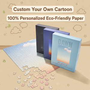 <span class=keywords><strong>Puzzle</strong></span> en papier personnalisé avec dessin animé |   <span class=keywords><strong>Puzzle</strong></span> <span class=keywords><strong>photo</strong></span> personnalisé OEM pour cadeaux (100-<span class=keywords><strong>1000</strong></span> pièces, MOQ 100) - Product Image 1