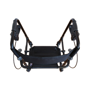 Новый стиль, товары для реабилитационной терапии, регулируемый по высоте, портативный колесный ходунки из алюминиевого сплава с сиденьем - Product Image 4