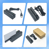 Pembaca Kartu Strip Magnetik Kepala Magnetik Tunggal 3 Jalur USB FUWEI MSR98 Berkualitas Tinggi ISO 7811 ANSI AAMVA CA DMV