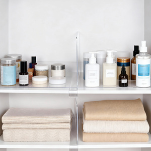 Separador de PVC para Estantes, Organizador de Cajones para Armarios del Hogar, Fácil de Colocar, Separador de Almacenamiento con Clip - Product Image 3