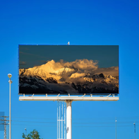 Écran LED fixe extérieur européen pour affichage vidéo, panneau mural IP65 pour publicité, écran géant LED