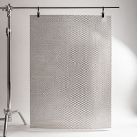 Grille en aluminium à mailles diamantées sur mesure, profilé fin pour grille de ventilation et couvercle de conduit d'air, vente en gros en vrac