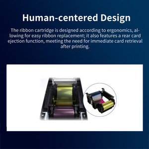 Système d'impression de cartes d'identité recto-verso JINGXIN durable pour cartes de crédit, cartes d'identité d'employés, d'étudiants et de cartes de crédence médicale - Product Image 5