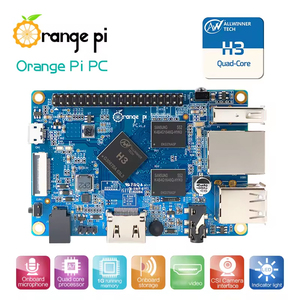 Orange Pi PC 1GB H3 Quad-Core + Vỏ Acrylic + Tản Nhiệt + Quạt Làm Mát + Thẻ SD 32GB + Phích Cắm Điện + Cáp Video + Đầu Đọc Thẻ - Product Image 3