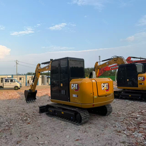 Mini-excavatrice CAT 306E2 d'occasion, 6 tonnes, hydraulique, sur chenilles, moteur diesel, pour travaux de construction et agricoles, avec garantie. - Product Image 6