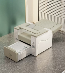 Sillón reclinable multifuncional eléctrico para spa de uñas, baño de pies, pestañas y embellecimiento de pies, producto exclusivo para salón de belleza. - Product Image 3