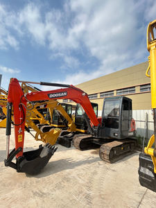 Korea Origin Used Doosan DH55 5.5Ton Mini Crawler Excavator Low Working Hour for <b>Small</b> Construction Projects - Product Image 3