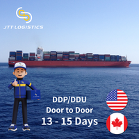 Expédition maritime DDP vers les États-Unis et le Canada, livraison porte à porte, livraison express maritime rapide, transitaire Amazon FBA avec taxes incluses