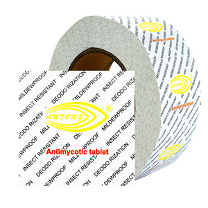 แผ่นป้องกันเชื้อรา กลิ่นจัสมิน ขนาด 5x5 ซม. สำหรับรองเท้า บรรจุภัณฑ์หนัง  รักษ์โลก  ยาเม็ดป้องกันเชื้อรา - Product Image 1