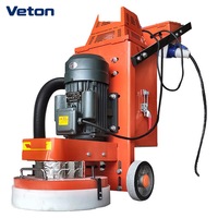 Machine à meuler électrique portative pour sols, équipement compact pour la rénovation du béton, technologie de meulage avancée