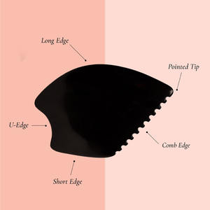 गुआ शा Scraping बियान पत्थर गुआ शा Scraping चेहरे शरीर स्पा एक्यूपंक्चर चिकित्सा उपचार के लिए पारंपरिक खुरचनी मालिश उपकरण - Product Image 3