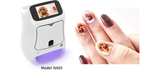 เครื่องพิมพ์ลายเล็บมืออาชีพ DIY พัดลมไร้แปรงถ่าน ไฟ LED 380 & 390 นาโนเมตร เครื่องวาดภาพดิจิตอล 3 มิติ สำหรับทำเล็บ MX9A Na - Product Image 4