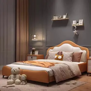 आधुनिक बेडरूम फर्नीचर रंग बच्चों का बिस्तर गर्म बिक्री बच्चों का बिस्तर शानदार बच्चों का फर्नीचर प्यारा बच्चों का बेडरूम फर्नीचर