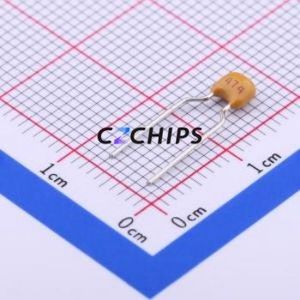 Condensador cerámico monolítico (MLCC) de montaje pasante (THC), paso de orificio, P=5.08mm, 470nF, 10%, 50V, X7R - Product Image 1