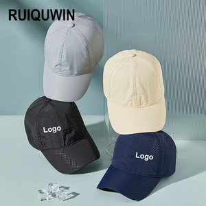 Topi Baseball Jaring Ringan Grosir RUIQUWIN, Topi Golf Pelindung Sinar Matahari yang Lembut dan Dapat Disesuaikan untuk Olahraga Luar Ruangan, Aktivitas Kasual Sehari-hari - Product Image 1