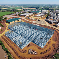 Entrepôt en structure métallique de haute qualité / Entrepôt industriel en structure métallique