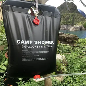 Bolsa de <span class=keywords><strong>Ducha</strong></span> <span class=keywords><strong>Solar</strong></span> de PVC de 20L, OEM, para Calentar Agua al Aire Libre, para Camping, con Absorción de Calor - Product Image 5