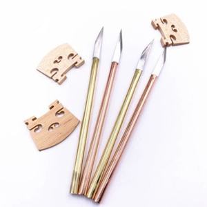 Herramientas profesionales de reparación de puentes de violín y violonchelo, cuchillos de tallado <span class=keywords><strong>Luthier</strong></span> para mantenimiento de puentes, ajuste y modelado - Product Image 3