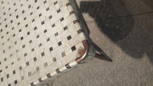 Table basse décorative en métal galvanisé antique de style industriel INNOVA, durable - Product Image 4