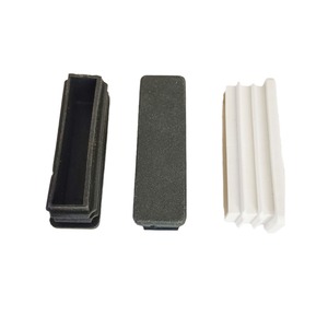 Plastic Tube Plug Black Non Slip Silent Furniture Foot Pad <b>For</b> Iron <b>Bed</b> Leg And <b>Table</b> Tubing Support Easy Installation - Product Image 3
