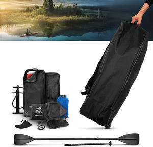 Planche de <span class=keywords><strong>paddle</strong></span> <span class=keywords><strong>gonflable</strong></span> double couche 10'6'' pour observation sous-marine, SUP, planche de surf, caméra d'<span class=keywords><strong>action</strong></span>, siège de kayak, sac à roulettes, EVA/PVC - Product Image 6