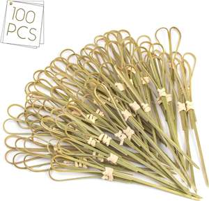 Food Grade Bamboo Toothpicks Fruit Picks Disposable Bamboo Pick - Product Image 2