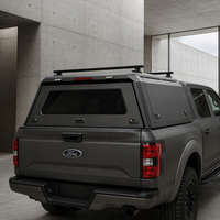Couverture de benne de camion étanche en aluminium rigide pour Ford Ranger 2023-2025 F150 Toyota Tacoma Camper Shell