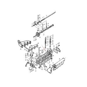 Ensemble de culasse Daewoo Doosan D20FM D25FM D30F, pièce moteur pour remplacement de chariot élévateur - Product Image 1