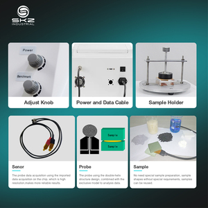 SKZ1061C Wärme leitfähig keits <span class=keywords><strong>tester</strong></span> für Übergangs ebene für feste und flüssige Materialien - Product Image 4