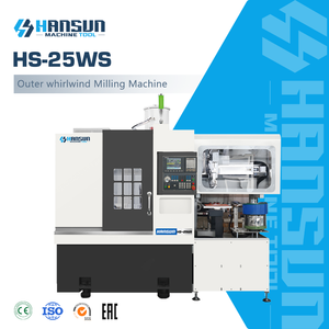 เครื่องกลึงซีเอ็นซีแบบแกนเดี่ยว HANSUN ประสิทธิภาพสูง รุ่น Outer Whirlwind Torno สำหรับงานกัดโลหะขนาดกลาง ความแข็งแกร่งสูง 5 - Product Image 1