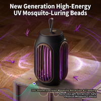 Nouvelle Lampe Anti-Moustiques Intelligente 2-en-1 Rechargeable USB, Répulsif Électrique pour Chambre à Coucher et Usage Domestique
