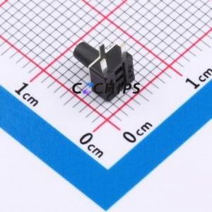 TSC08-CBW1FH6.5 Tactile Switch Through hole-3P,4.5x4.5mm Switch Single Pole Single Throw Round Button 2.5N Right Angle Insert - Product Image 2