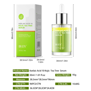 Private Label OEM Azelaic Acid 10 Kojic Tea Tree <b>Serum</b> for Moisturizing Oil Control Refreshing Soothing Nourishing Facial <b>Serum</b> - Product Image 6