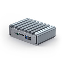 Contrôle industriel petit hôte N100 ordinateur 2.5G quatre Ports réseau routage doux 4 cœurs HTPC Internet choses pare-feu nouveau