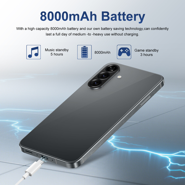 A56 Ultra 16+1TB 2025 New Wholesale Price Telephone Big Screen Smartphone Hot Selling Best Selling Gaming Phone
