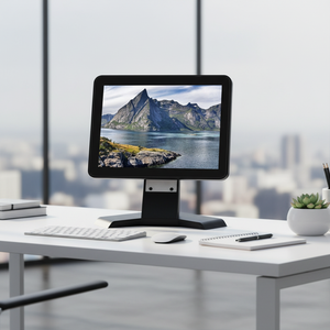 Monitor Empresarial OEM de 9.7 Pulgadas, Panel LCD IPS 4:3, 75Hz, Montaje en Pared, <span class=keywords><strong>para</strong></span> <span class=keywords><strong>PC</strong></span> de Escritorio, Pantalla <span class=keywords><strong>para</strong></span> Punto de Venta, Uso Eficaz y Económico - Product Image 1