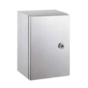 Alta qualidade parede montada exterior aço inoxidável gabinete eletrônico metal electr painel elétrico IP65 metal armário