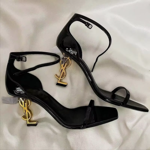 Sandalias de Tacón Ultra Alto y Sexy de Diseñador de Lujo, de Cuero Genuino, Transpirables y Acolchadas, Zapatos de Boda para Mujer - Product Image 5