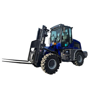 משק דיזל מלא הידראולי 4 x4 מותג חדש כל השטח מלגזה משאית 3 טון כבד שירות מלגזה שירות לוגיסטי - Product Image 3