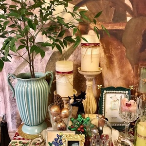 最受欢迎的2023白色仿古木制柱架烛台木制底座烛台 - Product Image 5