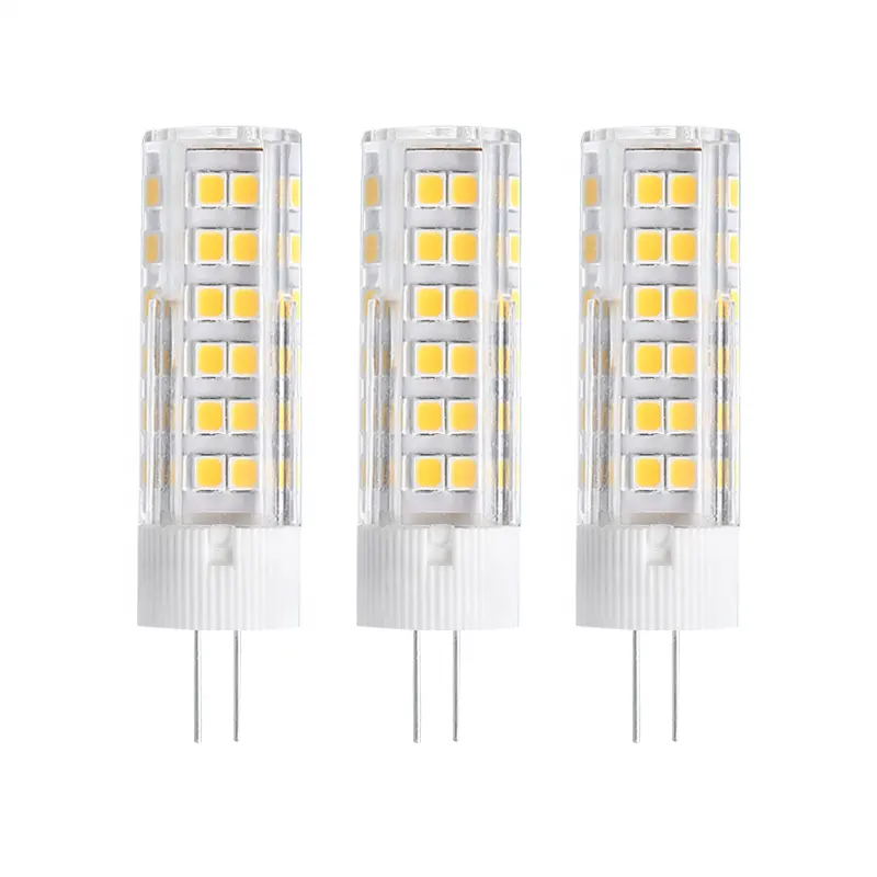 무료 220v 에너지 절약 디밍이 가능한 Led 전구 G4 G9 제조업체 도매 7w 깜박임 AC 90 LED 세라믹 램프 비즈 주거 400