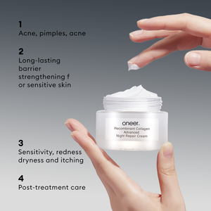 Tái Tổ Hợp Collagen Kem làm dịu đỏ và nhãn hiệu, sửa chữa thiệt hại rào cản trong quá trình thay đổi theo mùa - Product Image 4